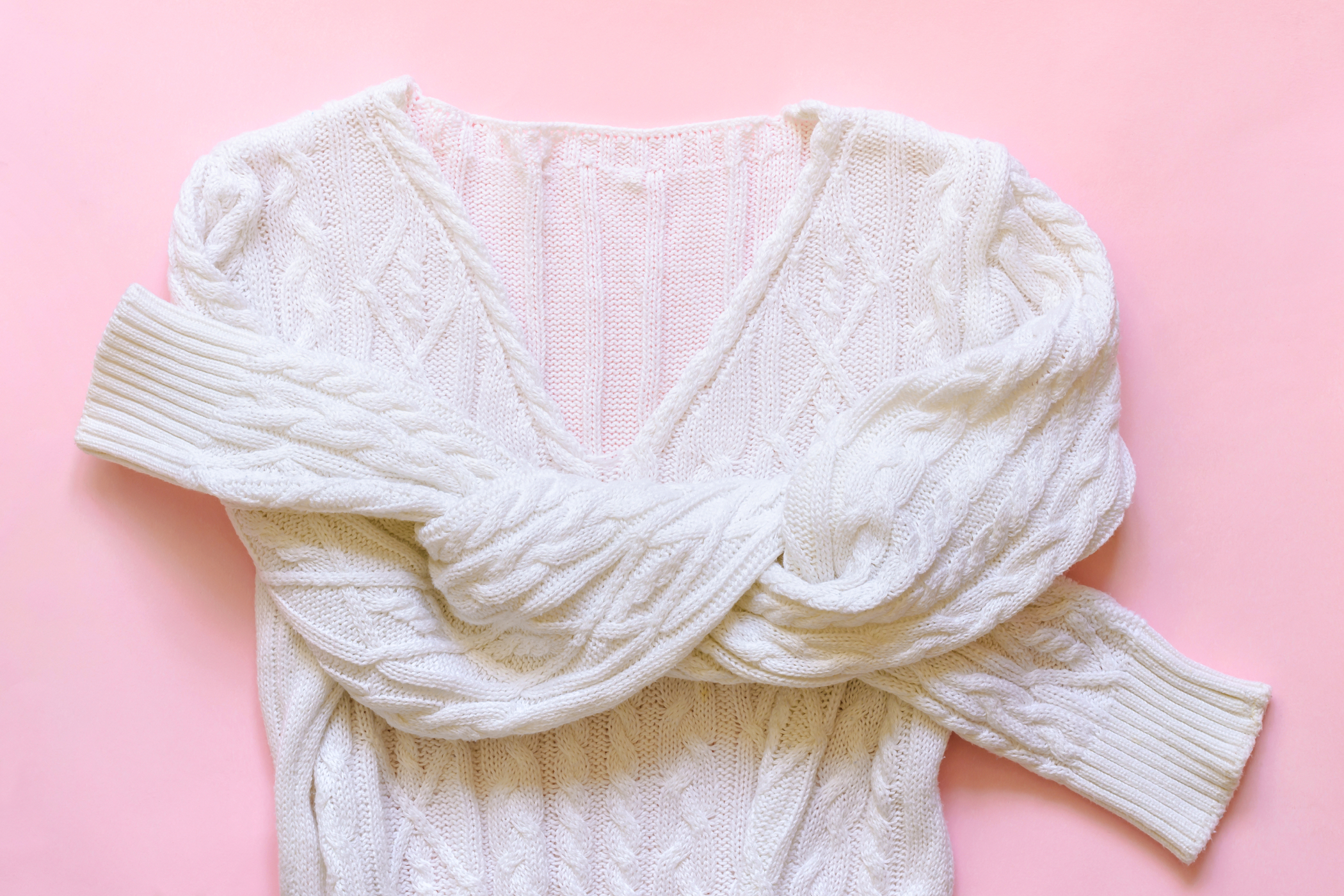 Kaschmir Pullover nach zu heißer Wäsche